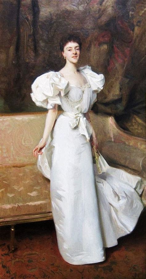 Its About Time Women In White And Summer Elegance By John Singer Sargent 1856 1925 John