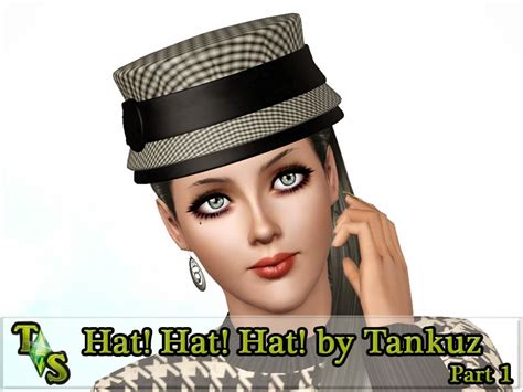 Tankuz Sims 3 Blog The Sims 3 Hat Hat Hat By Tankuz Part 1