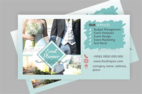 22 Wedding Business Card Templates Free And Premium Downloads