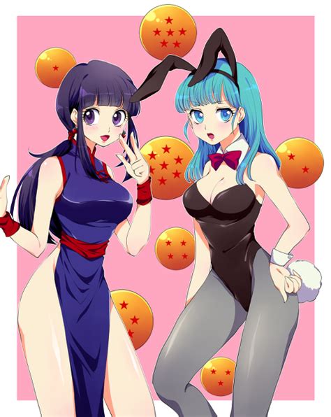 Sexy Chichi and Bulma mulheres de dragon ball fã Art fanpop