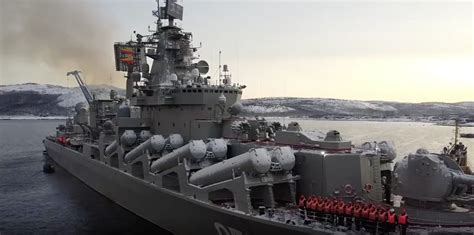 UPDATED Russian Navy Cruisers Positioned To Counter U S French And