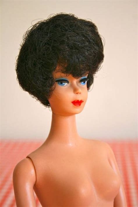Reserved Vintage S Barbie Doll Brunette Bubble Cut