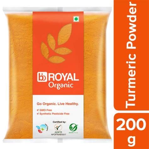 Buy Bb Royal Organic Turmeric Powder 200 Gm Online At Best Price Of Rs