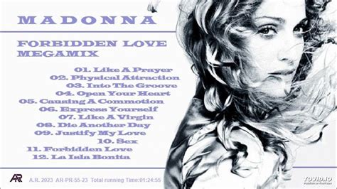 Madonna Forbidden Love Megamix Youtube