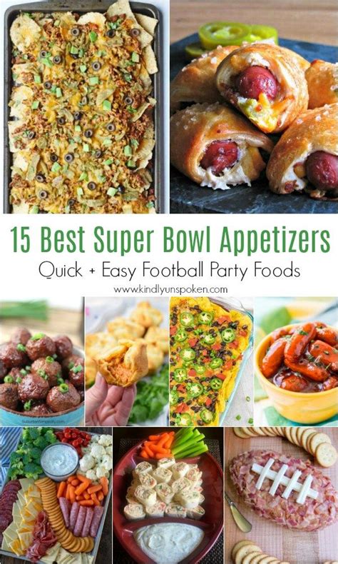 These super bowl appetizer recipes will provide you with tons of options to bring your game day snacking to the next level! 65 Best Super Bowl Recipes for Game Day | Superbowl party ...