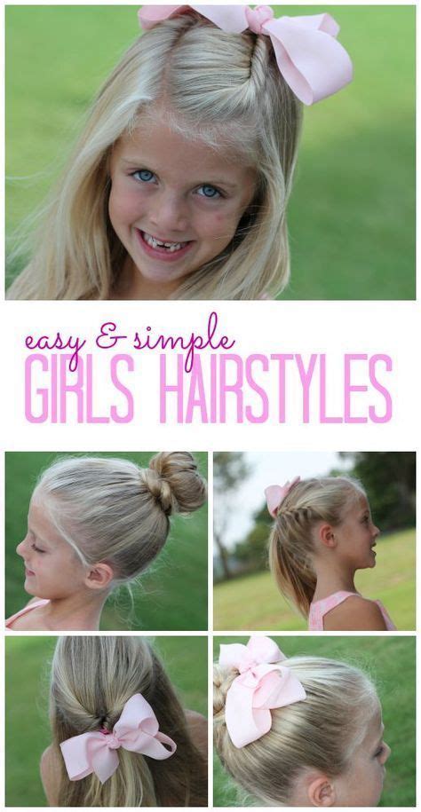 Easy And Simple Girls Hairstyles Diy Tutorials And Easy Hair Tips For