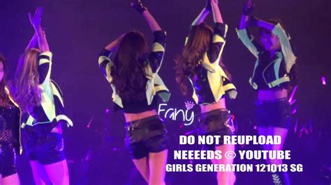 131012 Snsd Girls Generation Flower Power World Tour Girls And Peace In Singapore Youtube