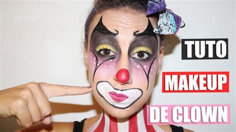 Tuto Maquillage Clown Mime Youtube
