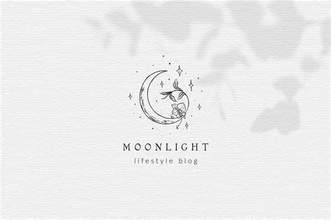 Moon Logo Template Branding Kit Design Cuts