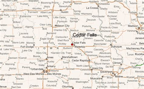 Cedar Falls Trail Map