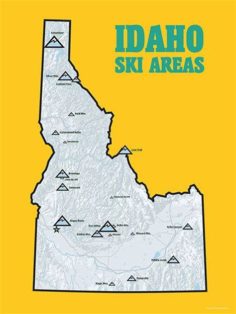 Idaho Ski Resorts Map Asridiculas