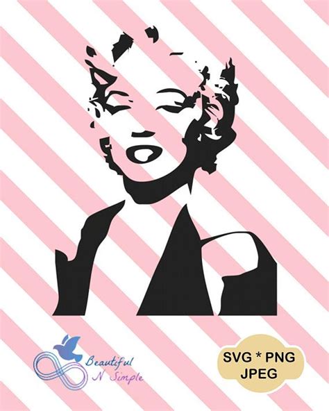 Heat and stir over low heat until gelatin and sugar are completely dissolved. Marilyn Monroe, Silhouette, Cutout, Svg, Fashion Icon ...