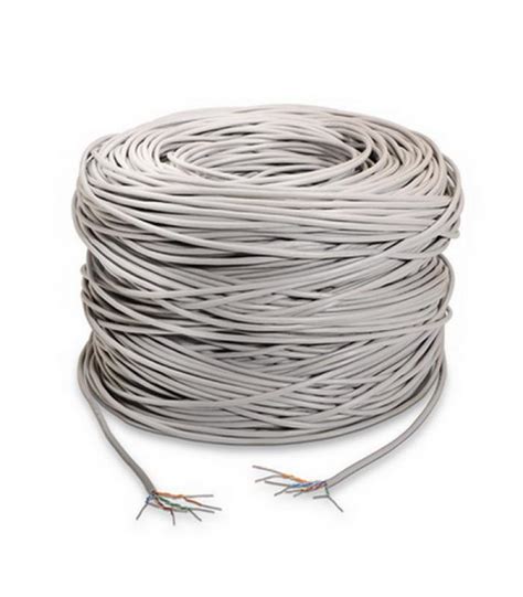 Cable Rígido Utp Cat5e 305m Gris