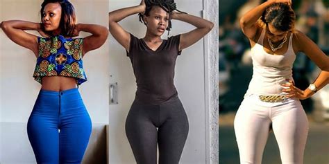 Kenya Big Hips Curvy Girls Glamour Lady Paulina With Giant Ariani