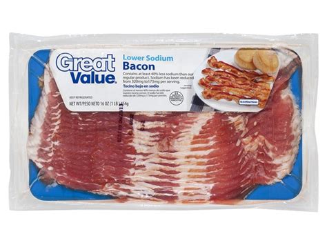 Dog food reviews and ratings to help you find the best for your pet. Great Value Lower Sodium (Walmart) Bacon - Consumer Reports