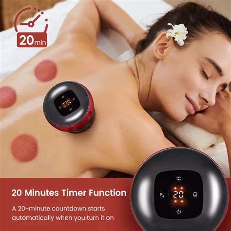 Smart Cupping Therapy Massager With Red Light Therapy