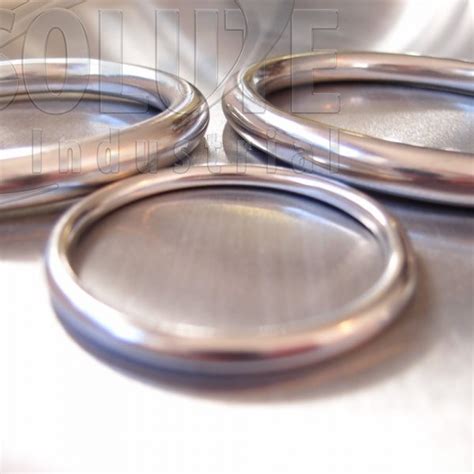 Stainless Steel Round Rings Aisi 316 Marine Hardware And Rigging From