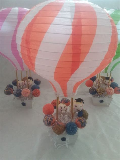 Hot Air Balloon Centerpieces For Graduation And Birthday Party