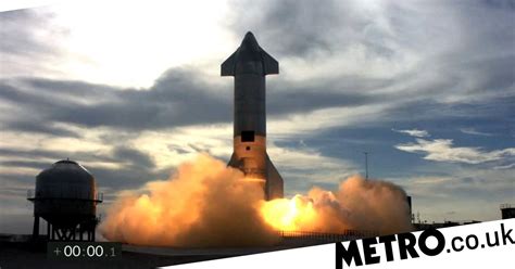 spacex starship prototype performed a perfect touchdown then exploded metro news
