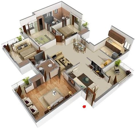 Home Plans India Of 2000 Sq Ft Home And Aplliances