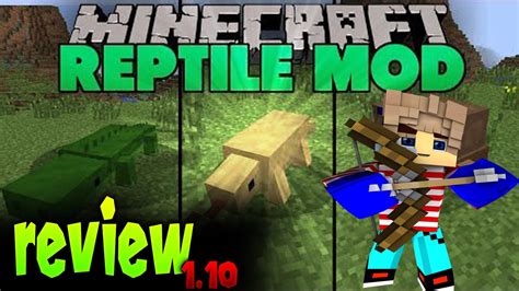 Reptiles En Minecraft Reptile Mod 110 Review Mods Youtube