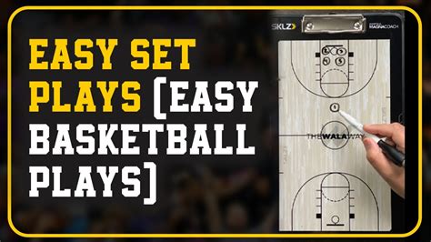 Easy Set Plays Easy Basketball Plays The Walaway Youtube