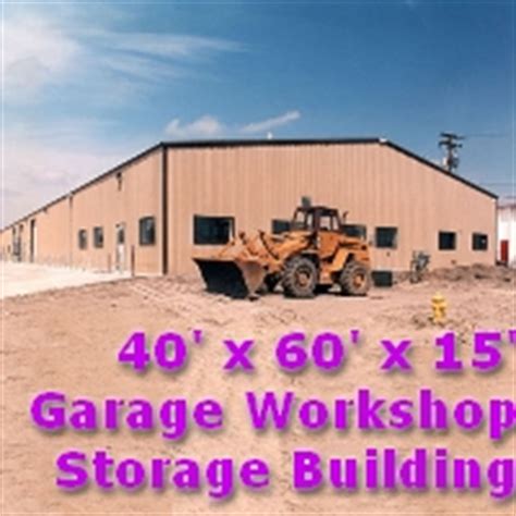 We did not find results for: 40' x 60' x 15' Steel Frame Garage Workshop Storage ...