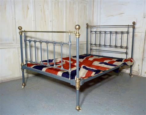 Heavy Victorian Brass And Iron Double Bed Antiques Atlas