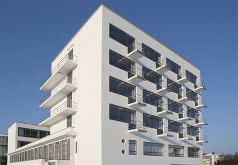 Dessau Bauhaus Studio Building Prellerhaus By Walter Gropius