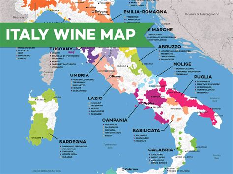If you have trouble finding what you're looking for. Map of Italian Wine Regions | Wine Folly