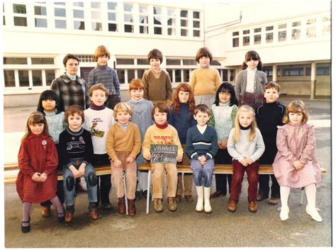 Photo De Classe Classe De Cp 1980 1981 De 1980 école Sainte Jeanne D