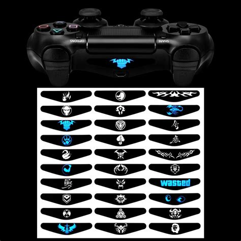 Extremerate Light Bar Sticker Decal For Ps4 Controller Gcls0005