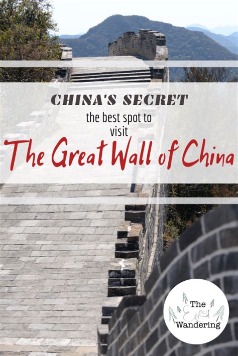 Chinas Secret The Best Spot To Visit The Great Wall Of China The