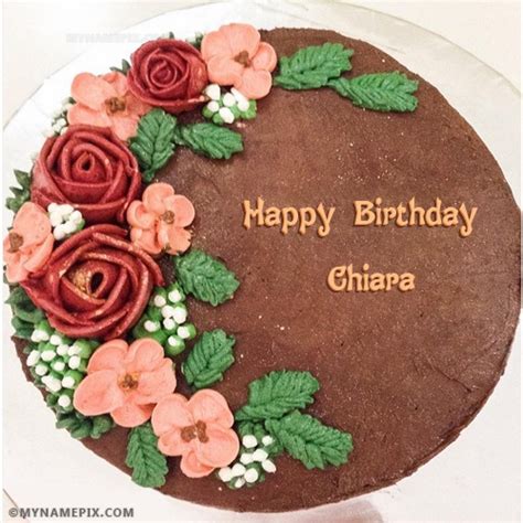 Happy Birthday Chiara Cakes Cards Wishes