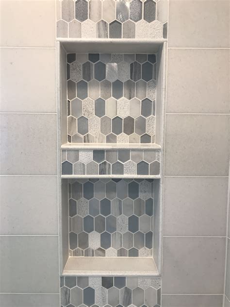 Harlow Picket Accent Tile Tile Shower Niche Shower Accent Tile