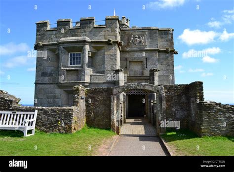 Pendennis Castle Falmouth Cornwall Stock Photo Alamy