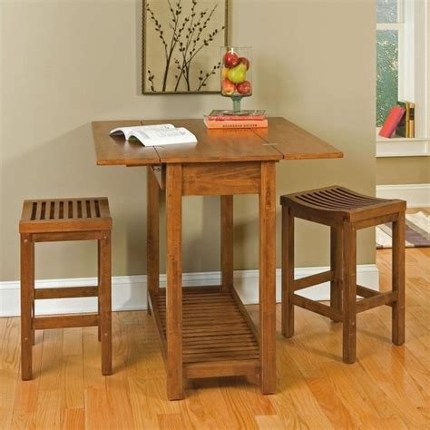 Crafted of hardwood solids, engineered wood, and veneers, the table features turned legs. Small Kitchen Table With 2 Chairs | Chair Design
