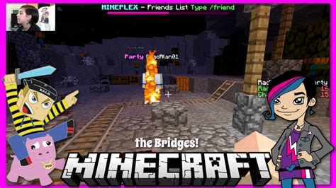 Minecraft Mineplex The Bridges Gameplay With Chad Youtube