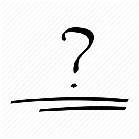 Download High Quality Question Mark Transparent Hand Drawn Transparent