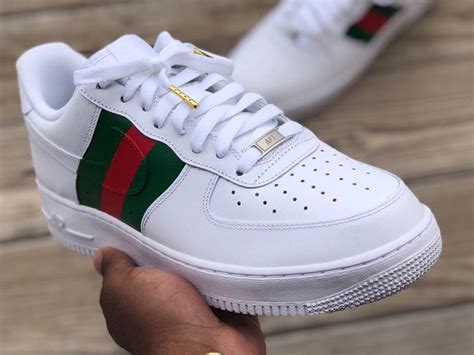 Custom Gucci Af1s In 2020 Nike Shoes Air Force Sneakers Fashion