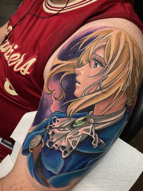Final Session Not Healed Violet Evergarden Tattoo Ranime