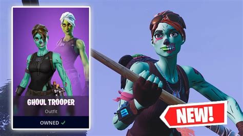 I Bought The New Ghoul Trooper And Won A Game Youtube