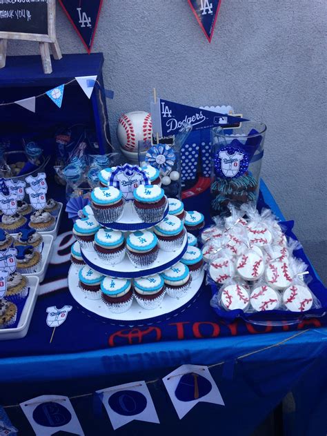 Dodger Baby Shower Ideas Babyze