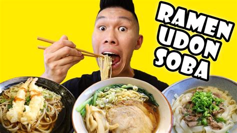 Udon Vs Soba Noodles Differences To Know For You