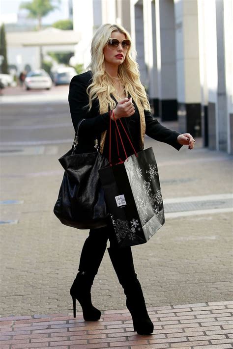 Jessica Simpson Out Shopping In Beverly Hills Hawtcelebs