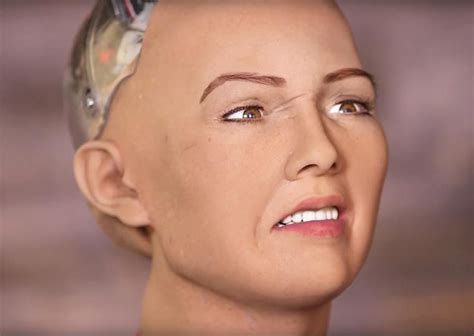 Humanoid Robot Sophia Easy Robotic Ai And Led