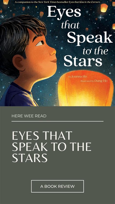 Eyes That Speak To The Stars By Joanna Jo A Book Review Here Wee Read