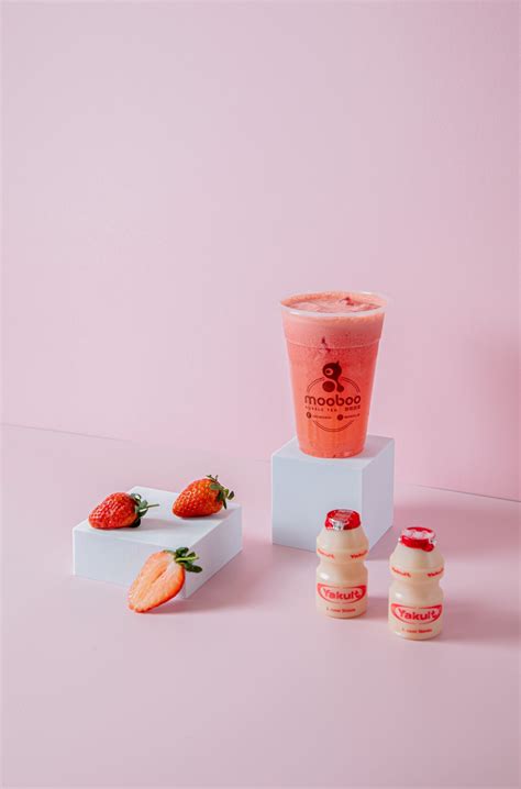 Strawberry Yakult Mooboo