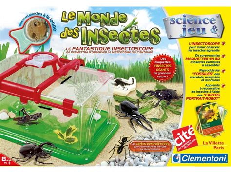 Clementoni Le Monde Fascinant Des Insectes