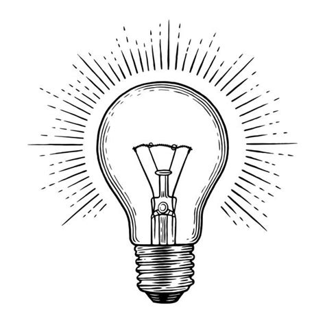 Edison Light Bulb Stock Illustrations Royalty Free Vector Graphics